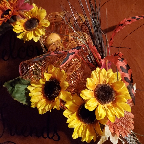 Ooak wine barrel heart Fall home decor - Picture 4 of 6